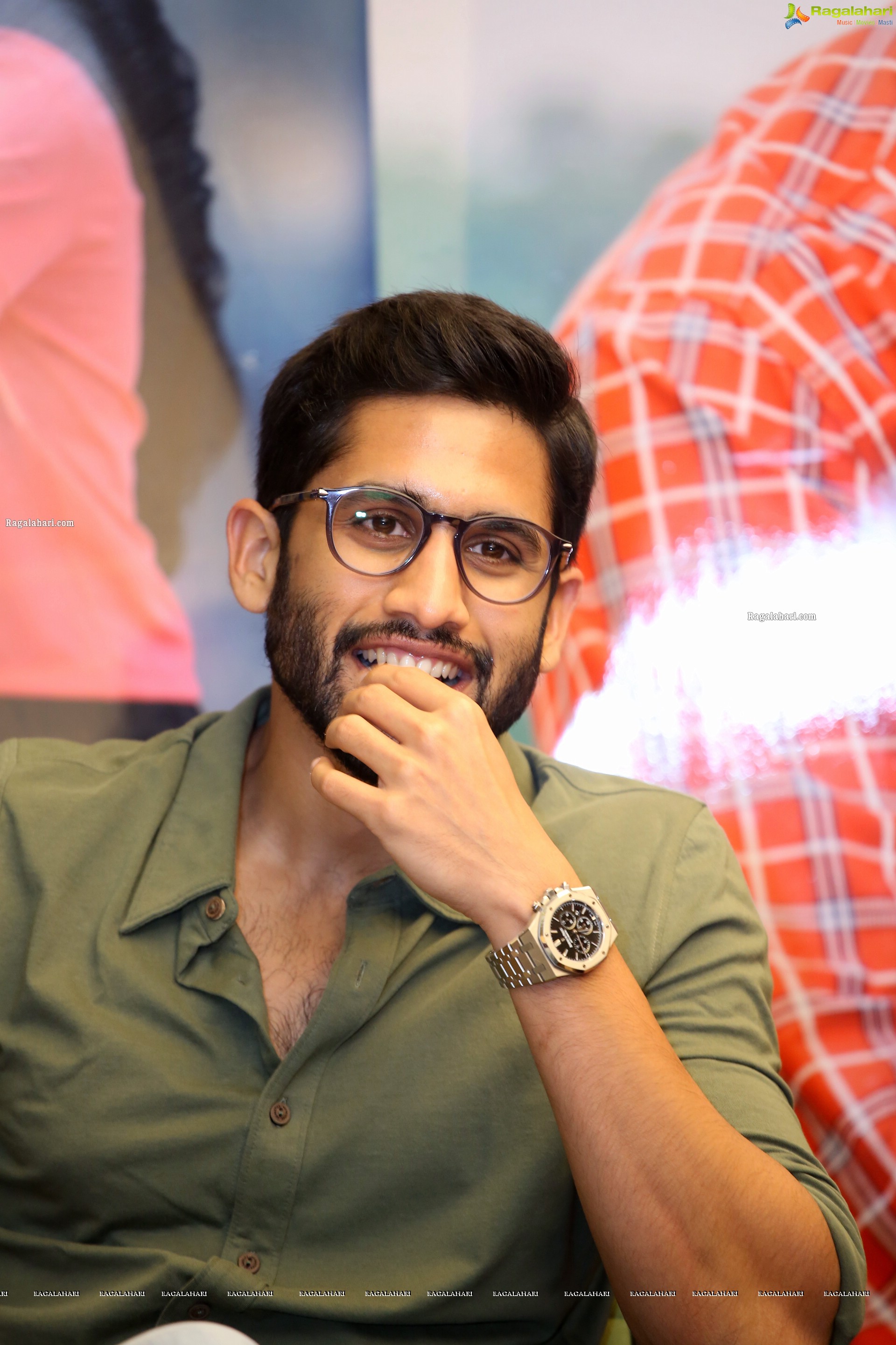 Naga Chaitanya at Love Story Movie Press, HD Photo Gallery