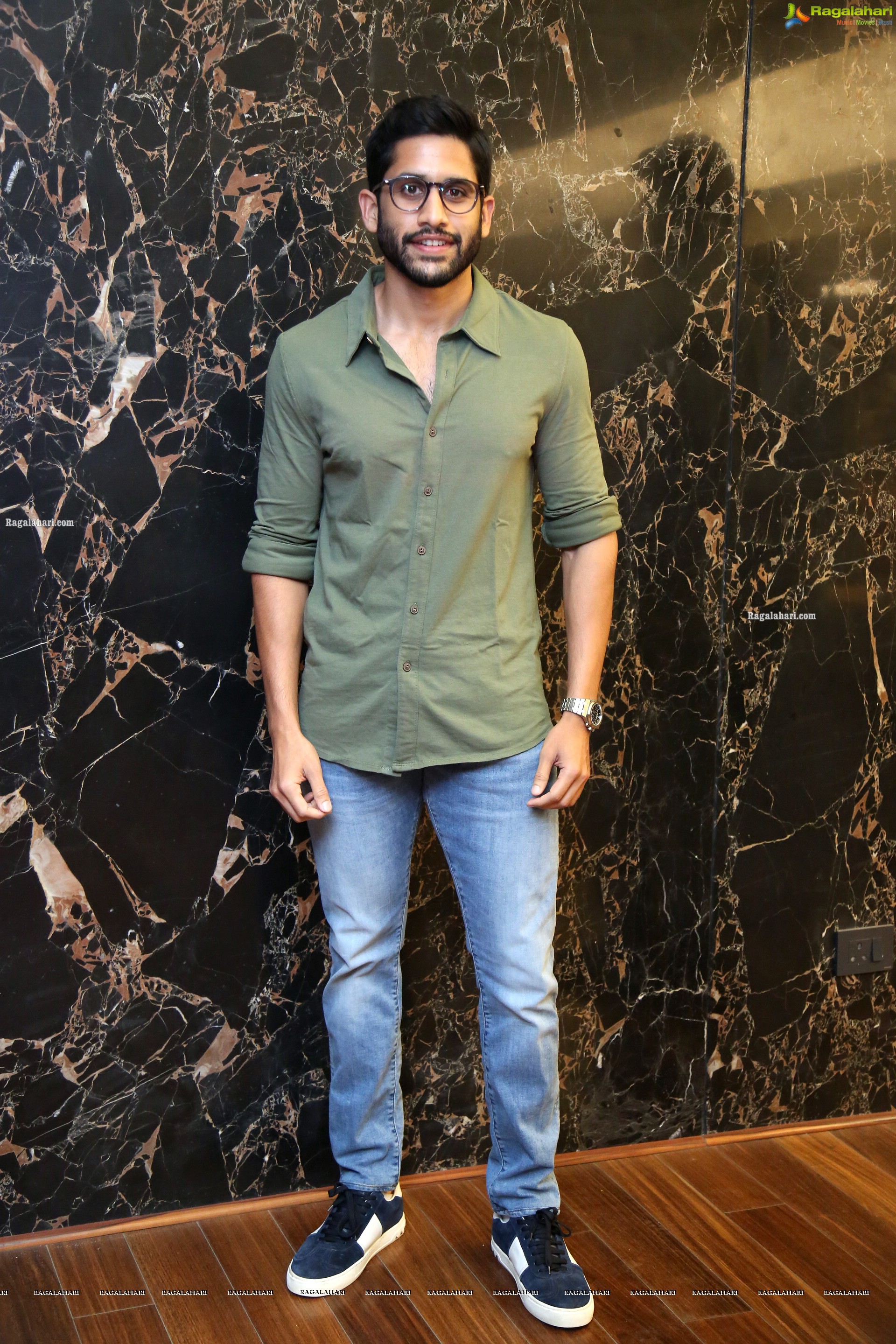 Naga Chaitanya at Love Story Movie Press, HD Photo Gallery