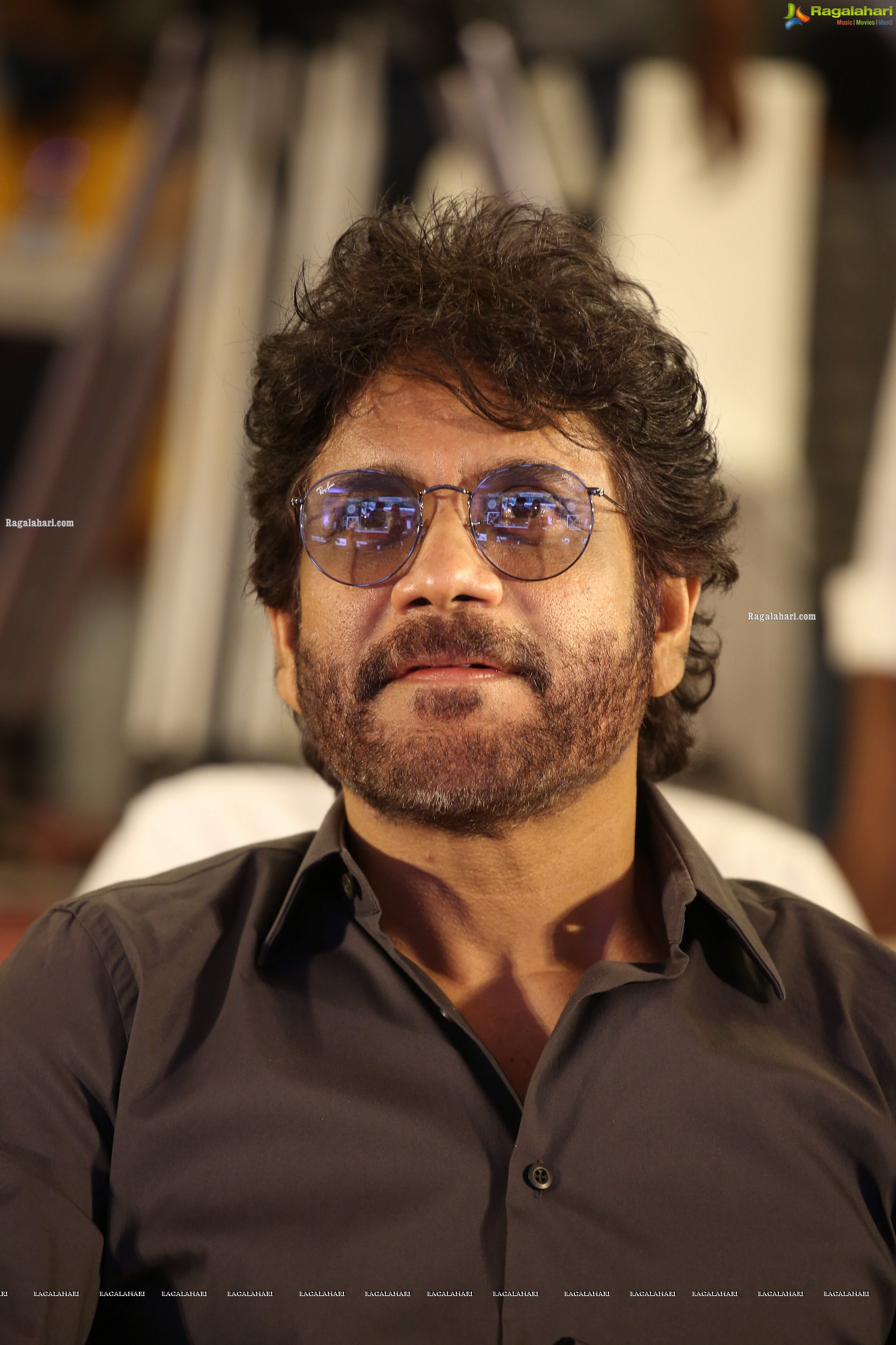 Nagarjuna at Wild Dog Movie Success Meet, HD Photo Gallery