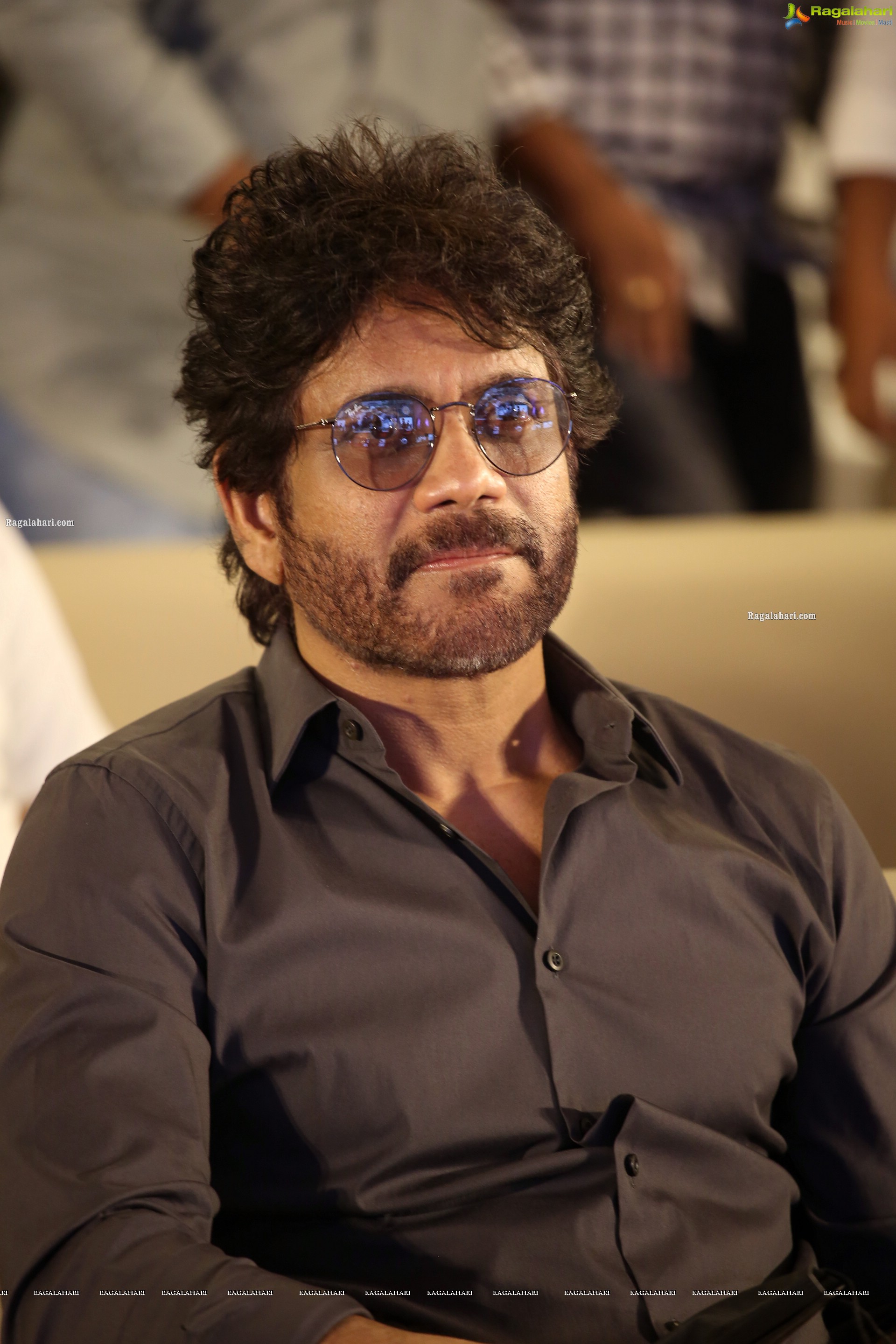 Nagarjuna at Wild Dog Movie Success Meet, HD Photo Gallery