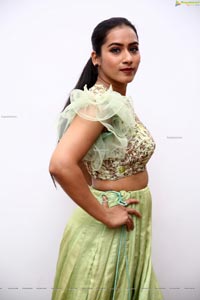 Preetie Singh Rajput in Pistachio Green Designer Lehenga