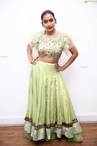 Preetie Singh Rajput In Pistachio Green Designer Lehenga HD Photo Gallery