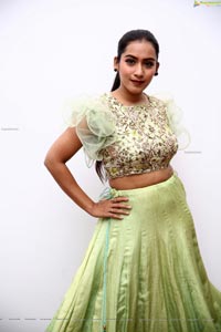 Preetie Singh Rajput in Pistachio Green Designer Lehenga