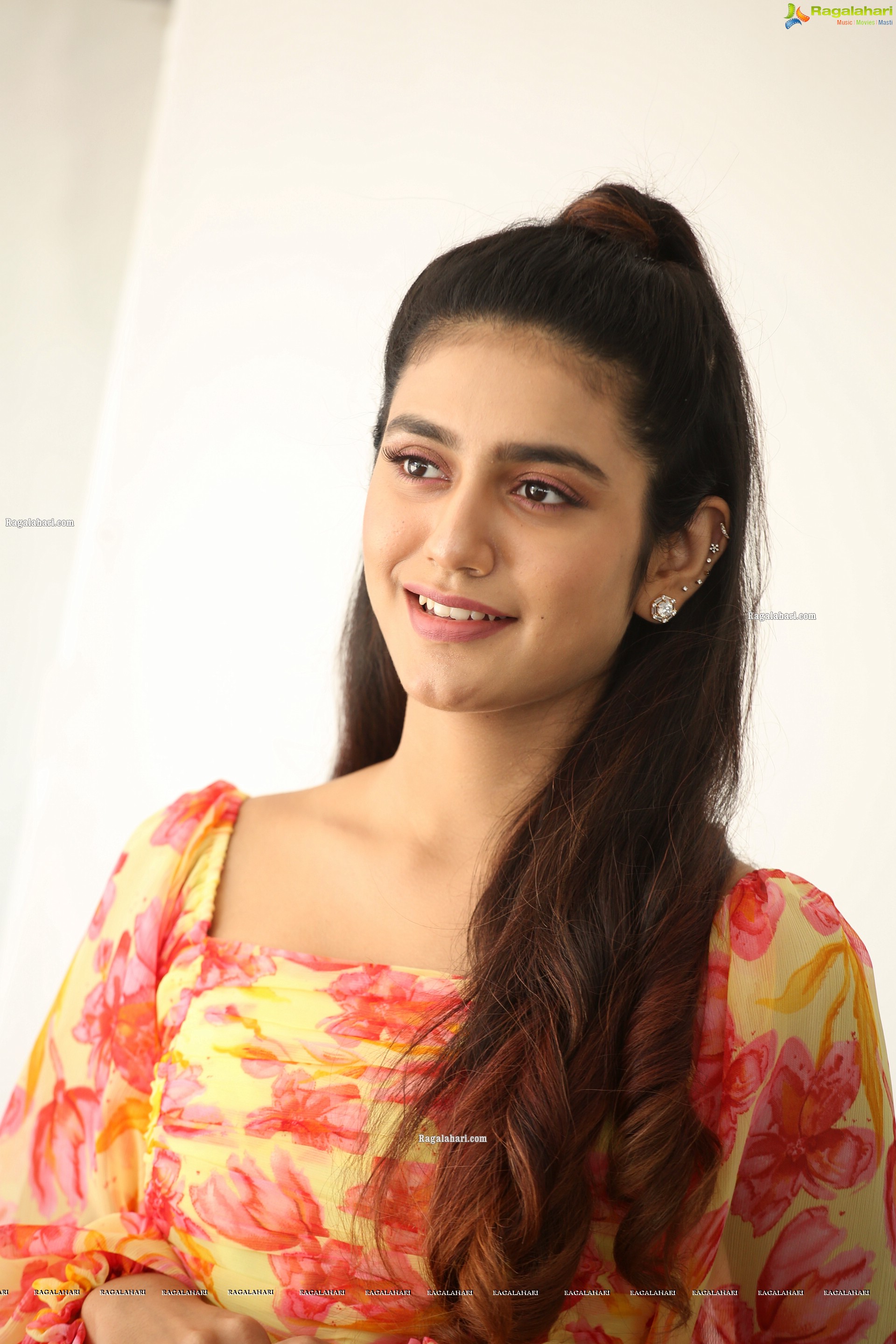 Priya Prakash Varrier at Ishq Movie Interview, HD Photo Gallery