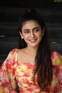 Priya Prakash Varrier at Ishq Movie Interview