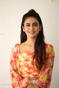 Priya Prakash Varrier at Ishq Movie Interview