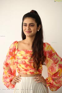 Priya Prakash Varrier at Ishq Movie Interview