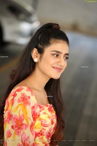 Priya Prakash Varrier at Ishq Movie Interview