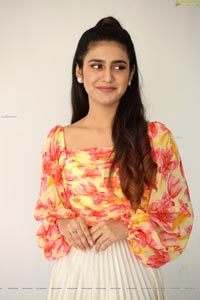 Priya Prakash Varrier at Ishq Movie Interview