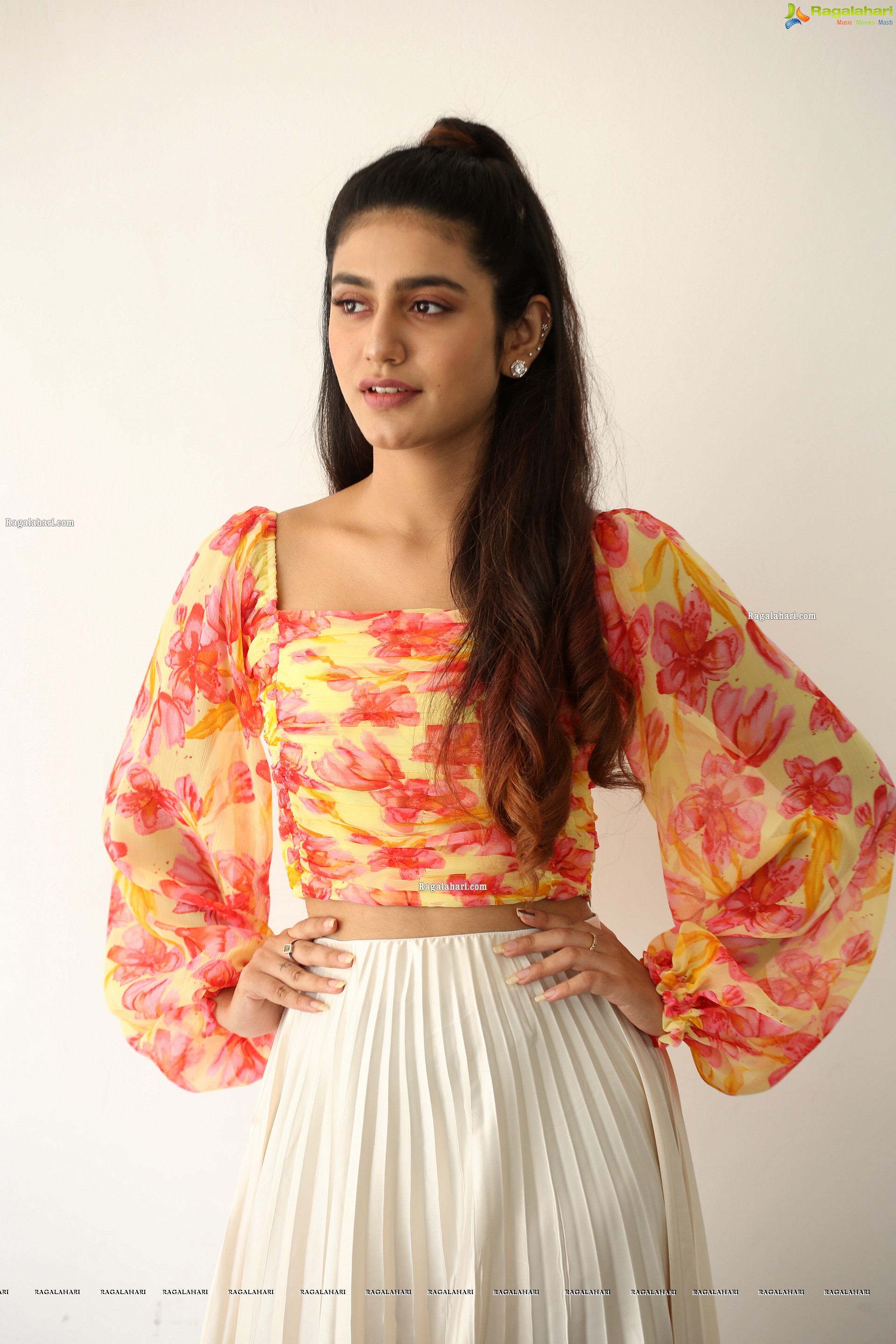 Priya Prakash Varrier at Ishq Movie Interview, HD Photo Gallery