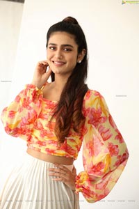 Priya Prakash Varrier at Ishq Movie Interview