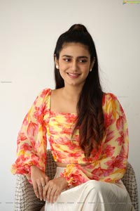 Priya Prakash Varrier at Ishq Movie Interview