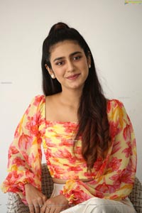 Priya Prakash Varrier at Ishq Movie Interview