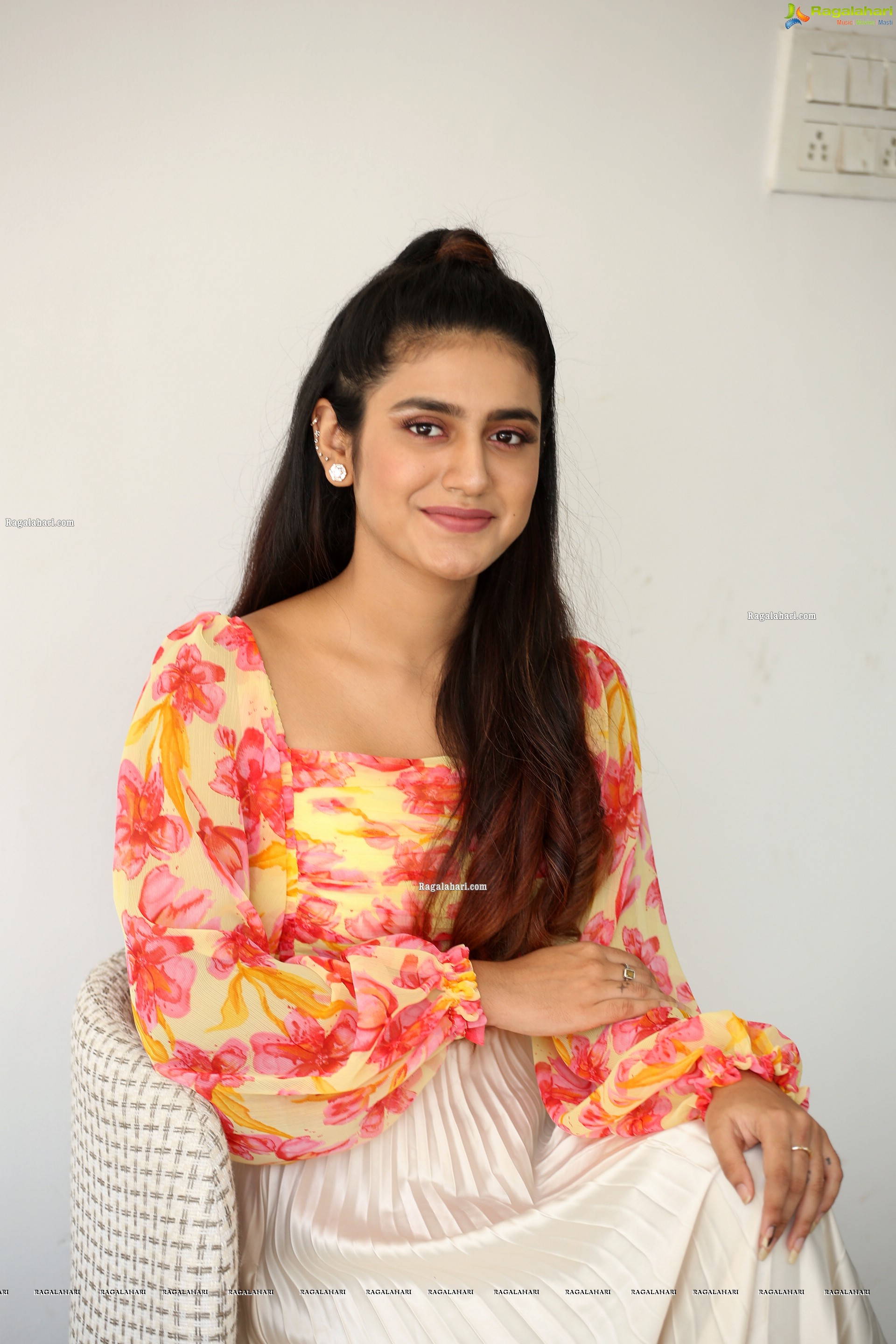 Priya Prakash Varrier at Ishq Movie Interview, HD Photo Gallery