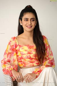 Priya Prakash Varrier at Ishq Movie Interview