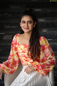 Priya Prakash Varrier at Ishq Movie Interview