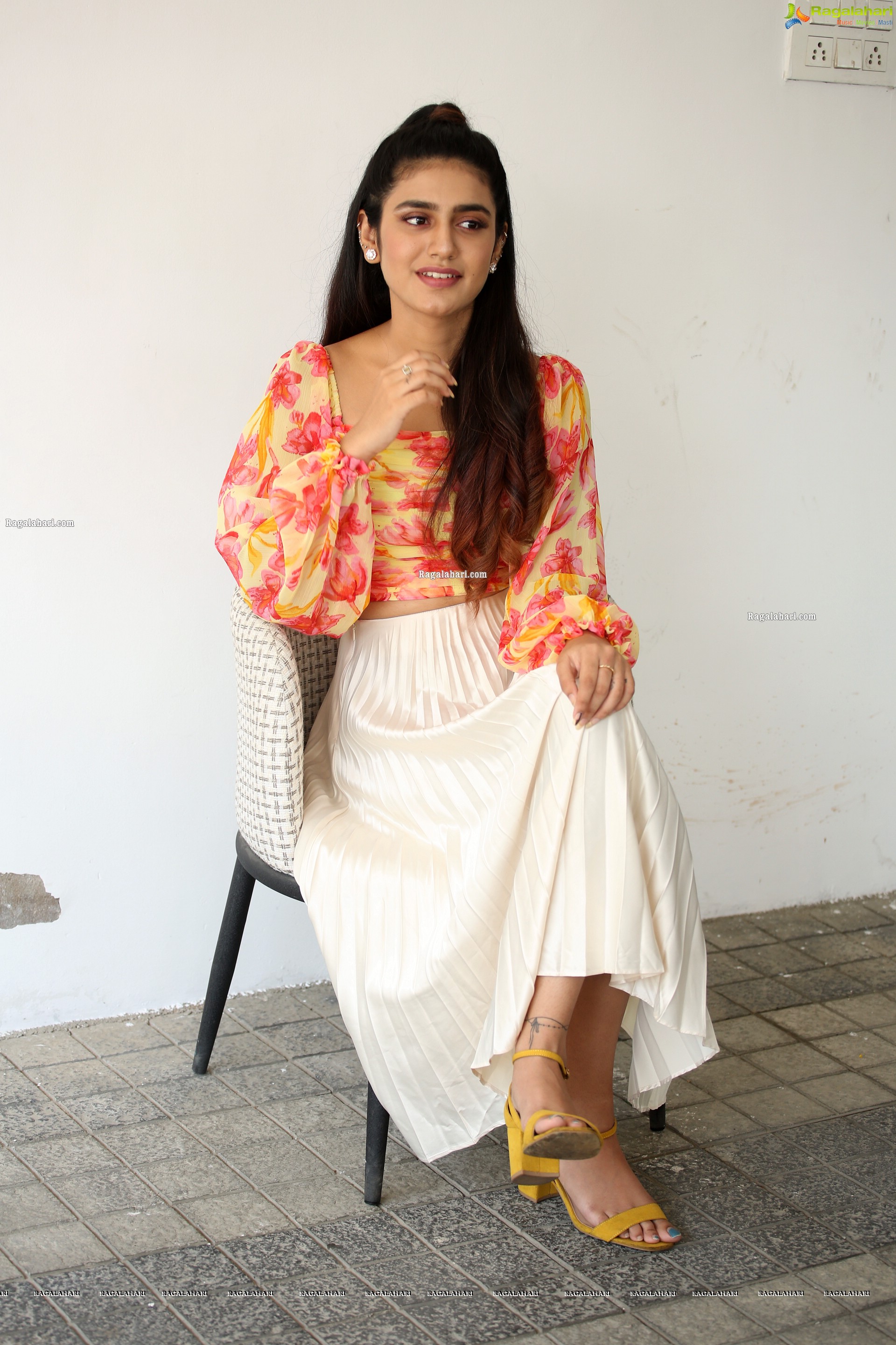 Priya Prakash Varrier at Ishq Movie Interview, HD Photo Gallery