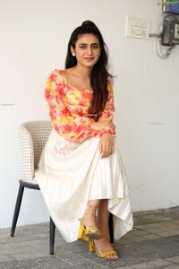 Priya Prakash Varrier at Ishq Movie Interview
