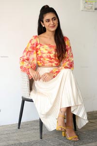 Priya Prakash Varrier at Ishq Movie Interview