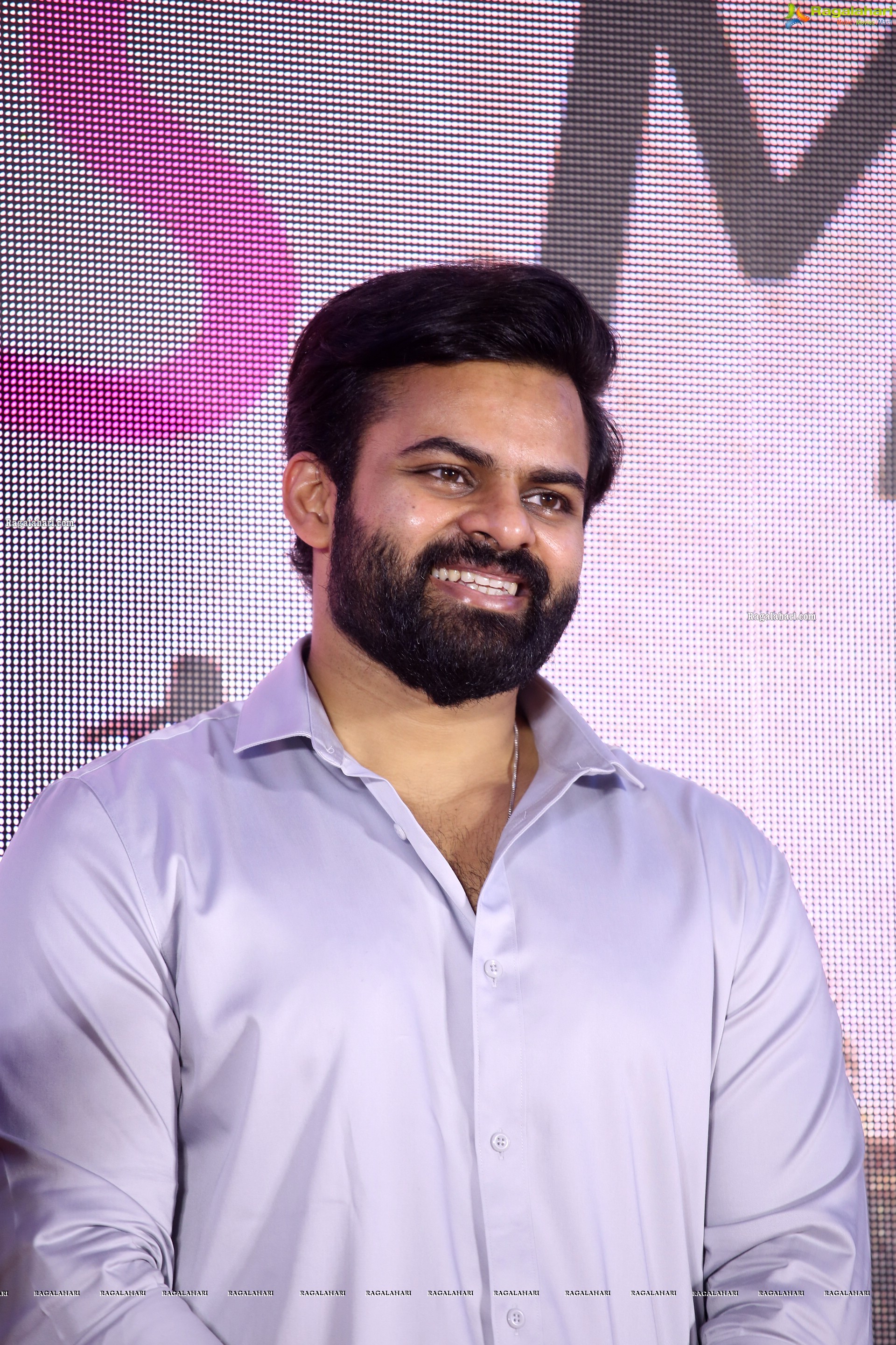 Sai Dharam Tej at Republic Movie Teaser Launch, HD Photo Gallery