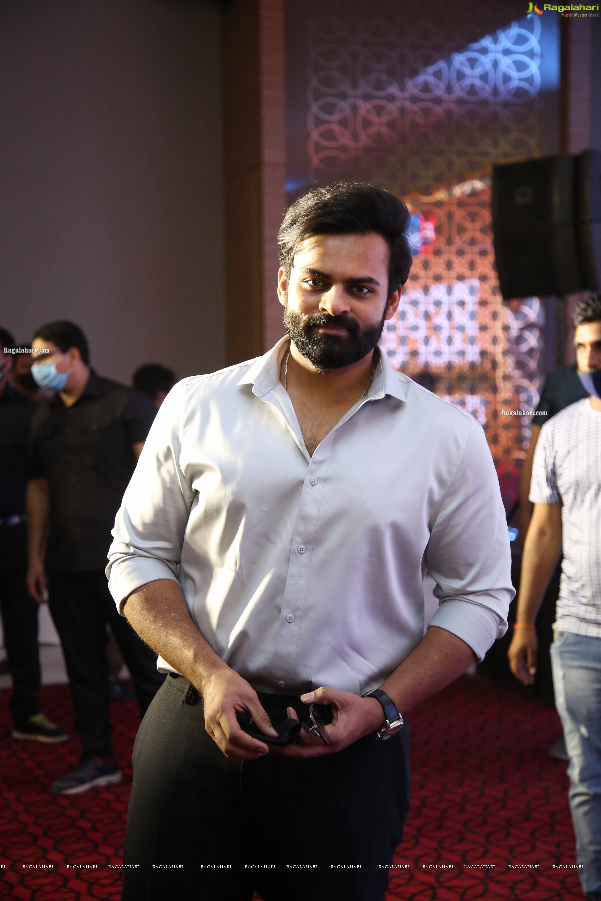 Sai Dharam Tej at Republic Movie Teaser Launch, HD Photo Gallery