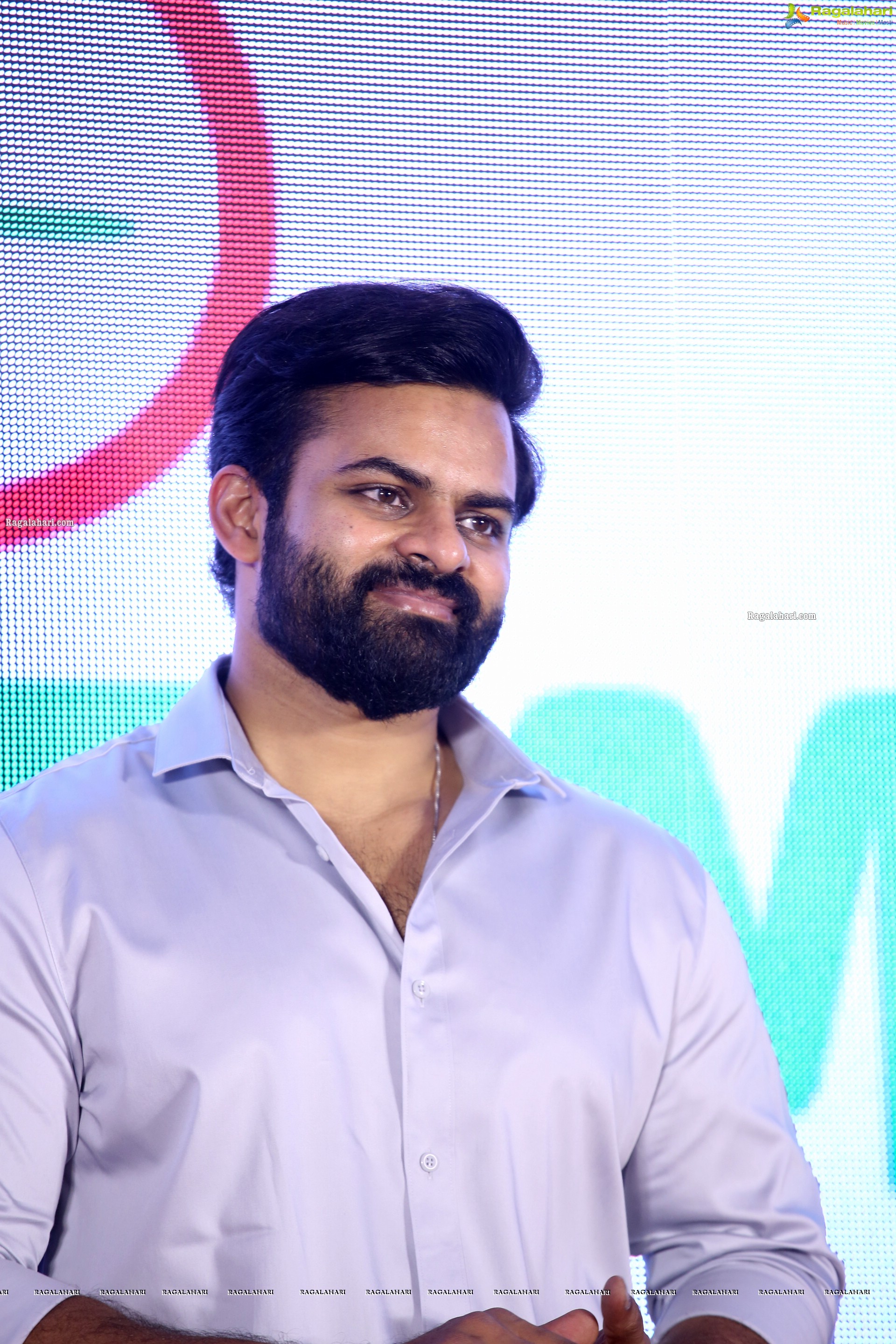 Sai Dharam Tej at Republic Movie Teaser Launch, HD Photo Gallery