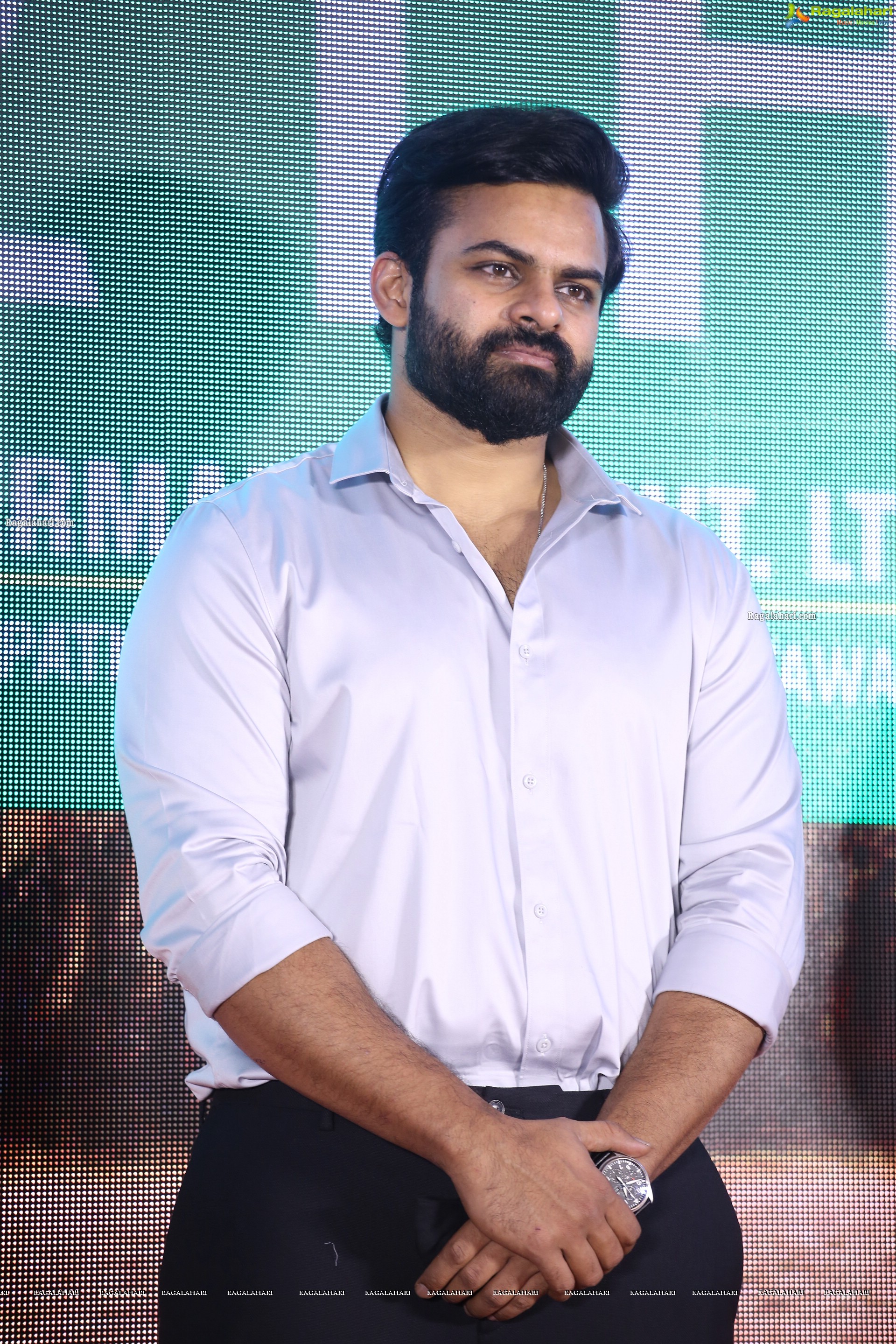 Sai Dharam Tej at Republic Movie Teaser Launch, HD Photo Gallery