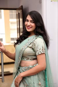 Supraja Reddy in Green Designer Lehenga Choli