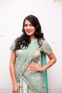 Supraja Reddy in Green Designer Lehenga Choli