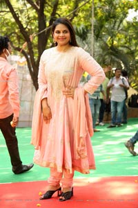 Vidyullekha Raman at Pudingi No.1 Movie Pooja Ceremony