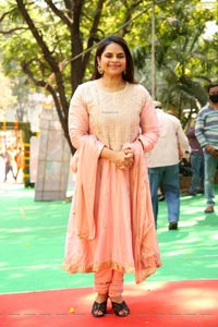 Vidyullekha Raman at Pudingi No.1 Movie Pooja Ceremony