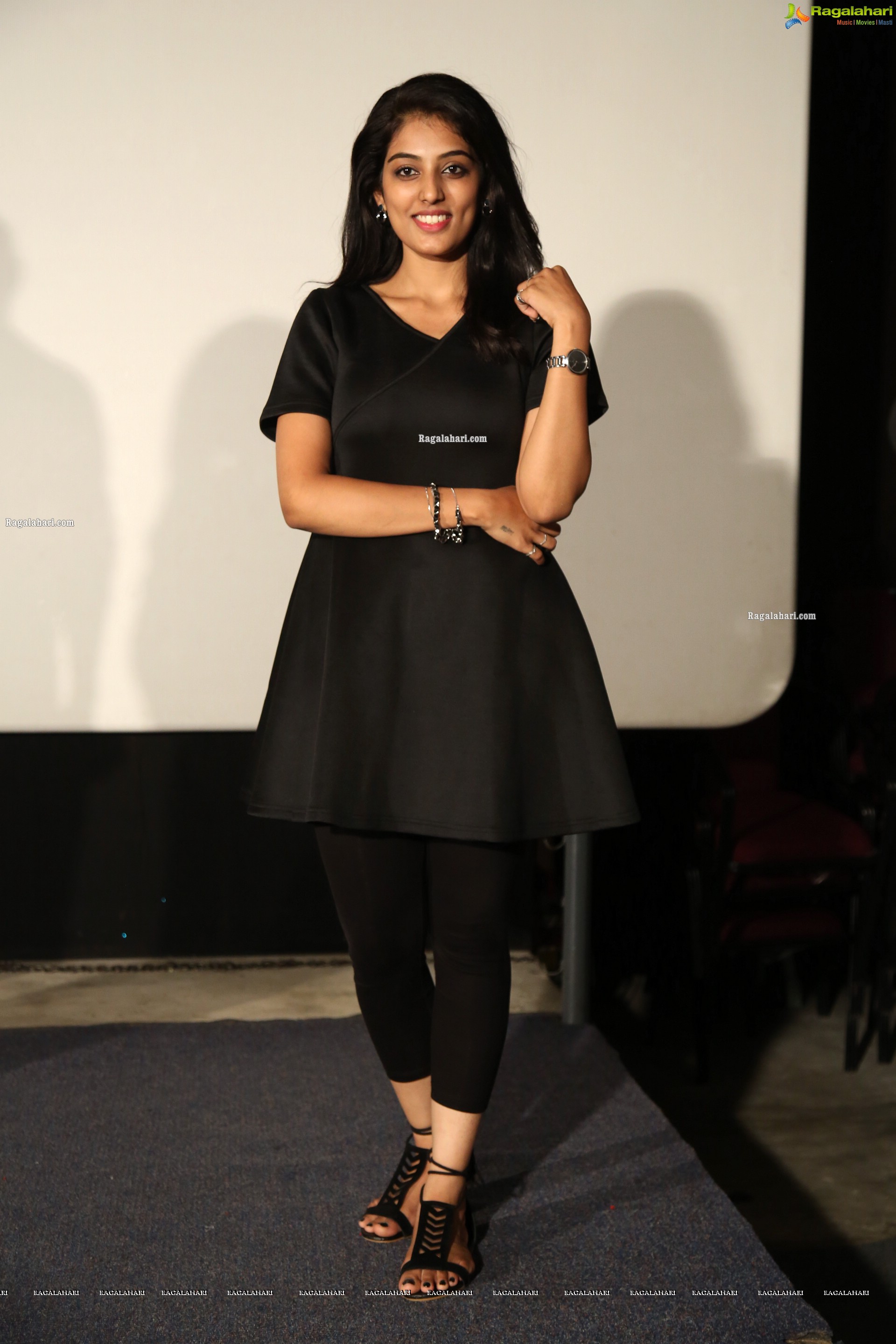 Yashvika Nishkala at Cherasala Movie Trailer Launch, HD Photo Gallery