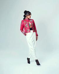 Priyanka Chopra in a Shirtless Blazer