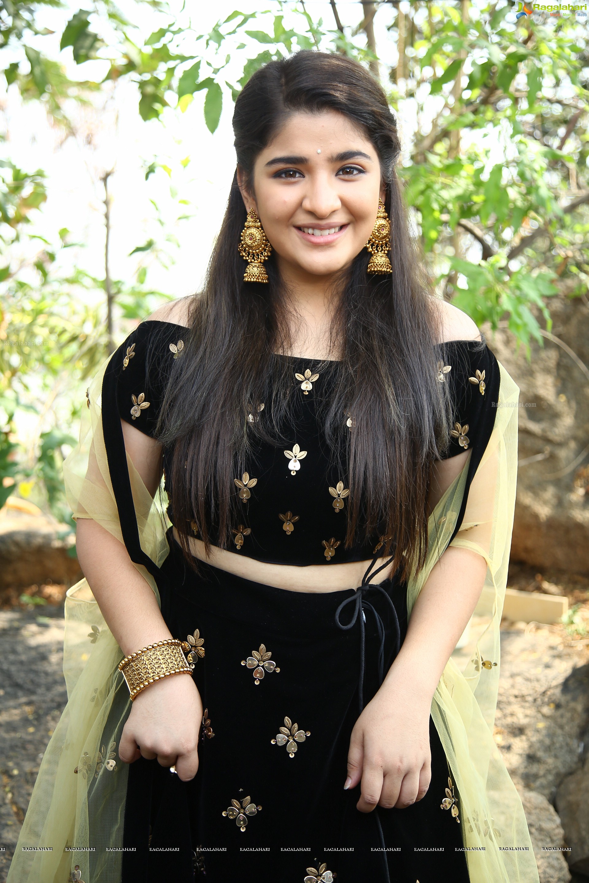 Ananyaa Agrawal at Organic Mama - Hybrid Alludu Movie Opening, HD Gallery