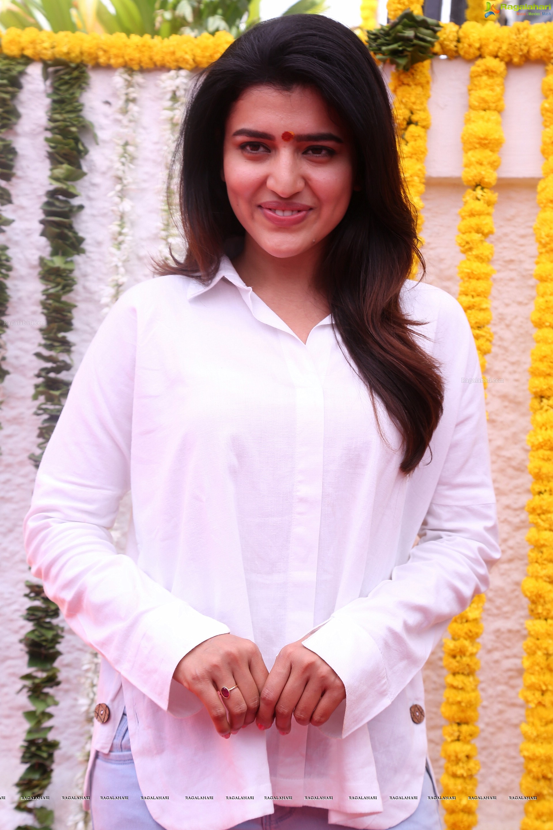 Chitra Shukla at Chetan Raj Films Prod. No.1 Muhurat, HD Photo Gallery