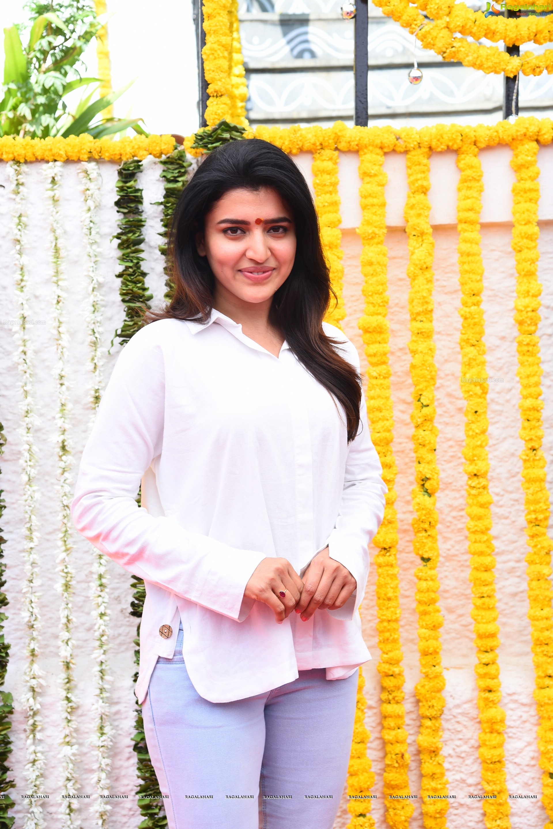 Chitra Shukla at Chetan Raj Films Prod. No.1 Muhurat, HD Photo Gallery