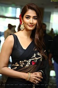 Pooja Hegde at Acharya Press Meet