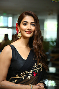 Pooja Hegde at Acharya Press Meet