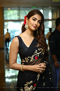 Pooja Hegde at Acharya Press Meet