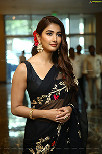 Pooja Hegde at Acharya Press Meet