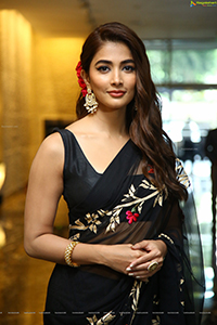 Pooja Hegde at Acharya Press Meet