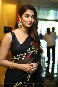 Pooja Hegde at Acharya Press Meet