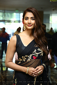 Pooja Hegde at Acharya Press Meet