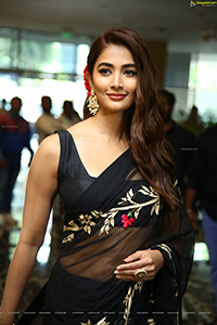 Pooja Hegde at Acharya Press Meet