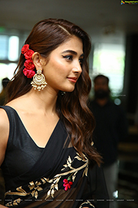 Pooja Hegde at Acharya Press Meet