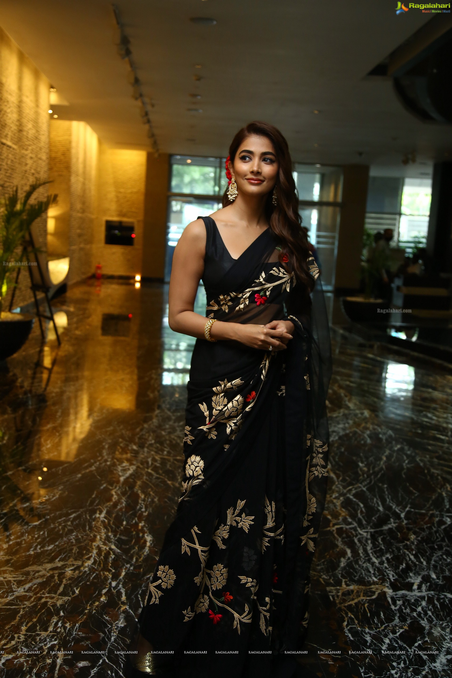Pooja Hegde at Acharya Movie Press Meet, HD Photo Gallery