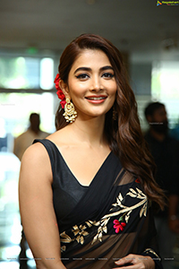 Pooja Hegde at Acharya Press Meet