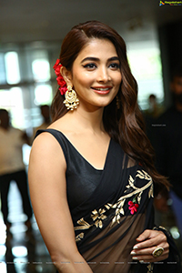 Pooja Hegde at Acharya Press Meet