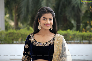 Srilekha in Black Lehenga Choli