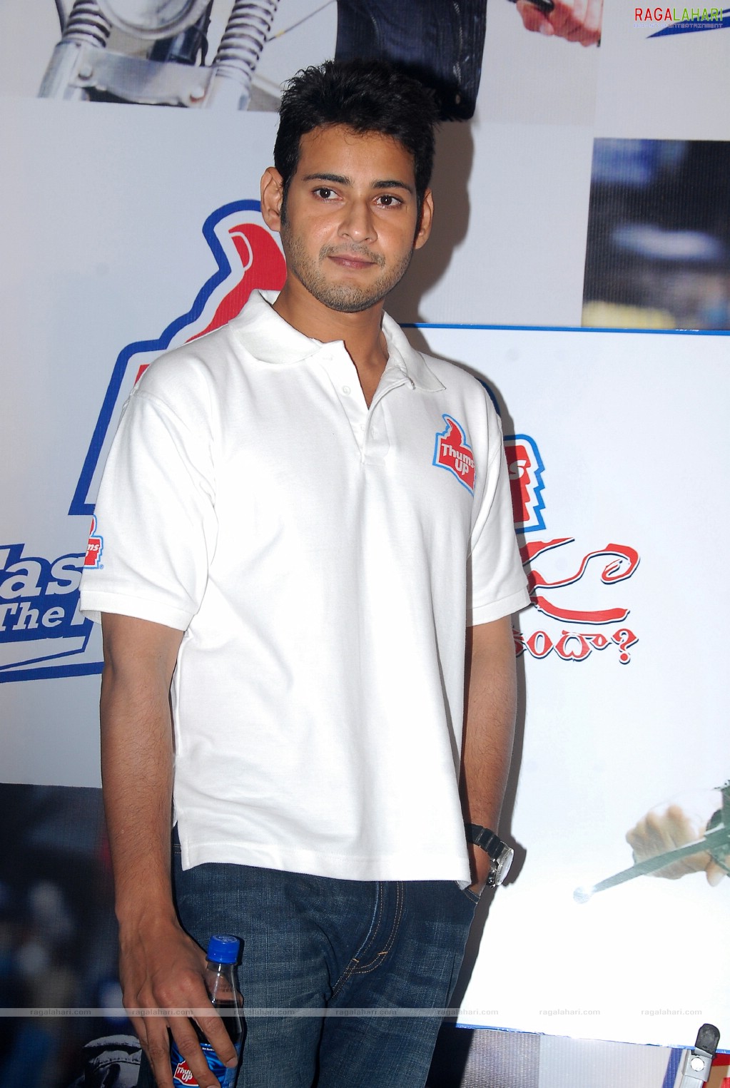 Mahesh Babu at Thums Up Khaleja Offer, Photo Gallery, Images